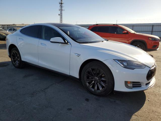 5YJSA1CN6CFP01540 - 2012 TESLA MODEL S WHITE photo 4