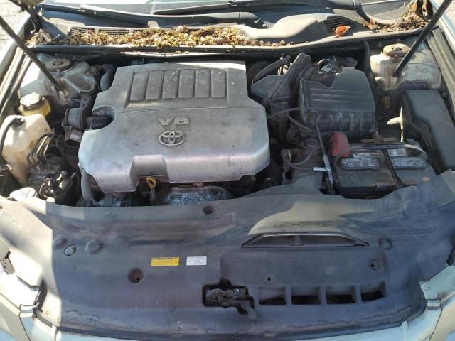 4T1BK36B57U210637 - 2007 TOYOTA AVALON XL GREEN photo 11