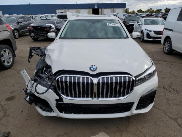 WBA7U2C03MCE58890 - 2021 BMW 750 XI WHITE photo 5