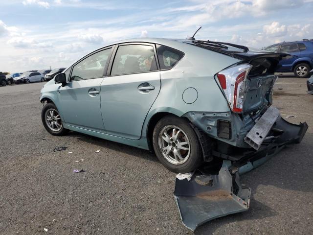 JTDKN3DUXF1999593 - 2015 TOYOTA PRIUS 绿色 照片 2