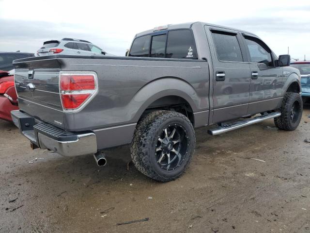 1FTFW1EF3EFB39281 - 2014 FORD F150 SUPERCREW GRAY photo 3