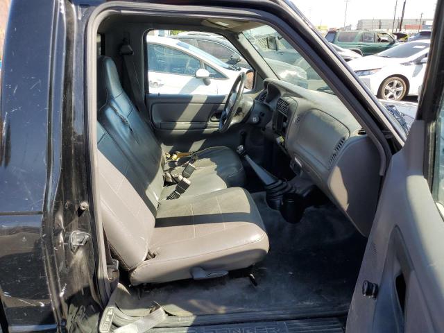 1FTYR10U62PA03819 - 2002 FORD RANGER BLACK photo 10