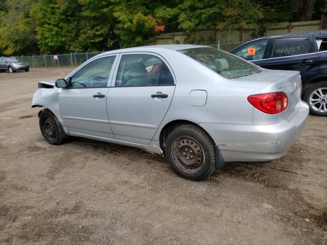 2T1BR32E15C843629 - 2005 TOYOTA COROLLA CE SILVER photo 2