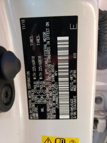 JTJYARBZ7K2143371 - 2019 LEXUS NX 300 BASE Ağ foto 13