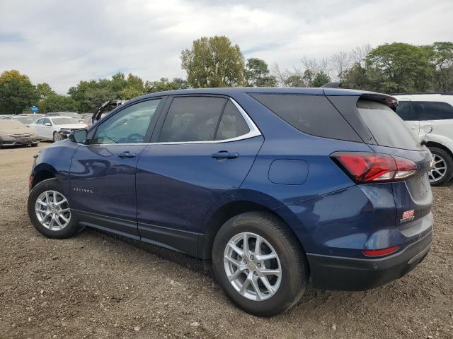 3GNAXUEG5PL110270 - 2023 CHEVROLET EQUINOX LT BLUE photo 2