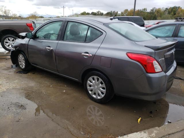 3N1CN7AP8KL846954 - 2019 NISSAN VERSA S GRAY photo 2