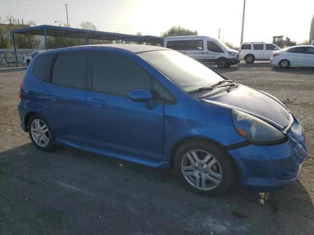 JHMGD38647S055996 - 2007 HONDA FIT S 蓝色 照片 4