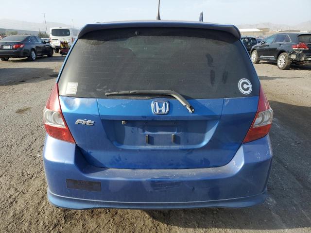 JHMGD38647S055996 - 2007 HONDA FIT S 蓝色 照片 6