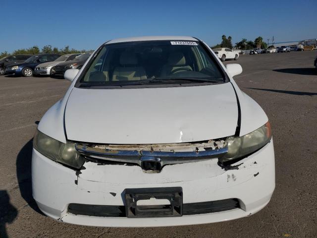 1HGFA16567L094945 - 2007 HONDA CIVIC LX WHITE photo 5