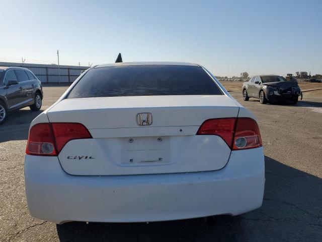1HGFA16567L094945 - 2007 HONDA CIVIC LX WHITE photo 6
