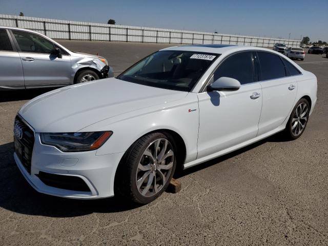 WAUHGAFC7FN030286 - 2015 AUDI A6 PRESTIGE თეთრი ფოტო 1