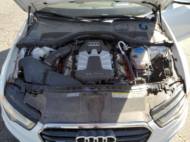 WAUHGAFC7FN030286 - 2015 AUDI A6 PRESTIGE თეთრი ფოტო 11