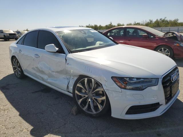 WAUHGAFC7FN030286 - 2015 AUDI A6 PRESTIGE თეთრი ფოტო 4