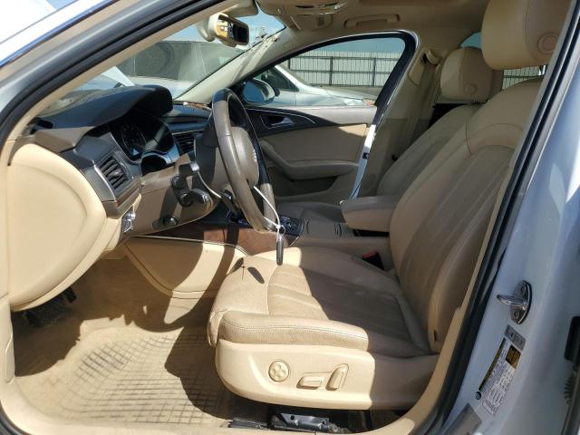 WAUHGAFC7FN030286 - 2015 AUDI A6 PRESTIGE თეთრი ფოტო 7