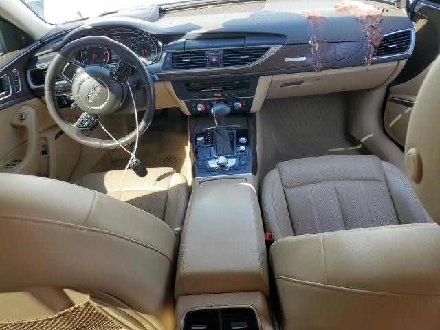 WAUHGAFC7FN030286 - 2015 AUDI A6 PRESTIGE თეთრი ფოტო 8