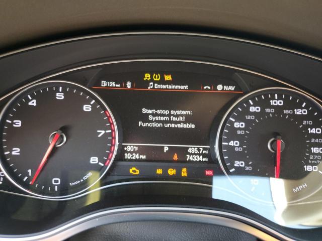 WAUHGAFC7FN030286 - 2015 AUDI A6 PRESTIGE თეთრი ფოტო 9