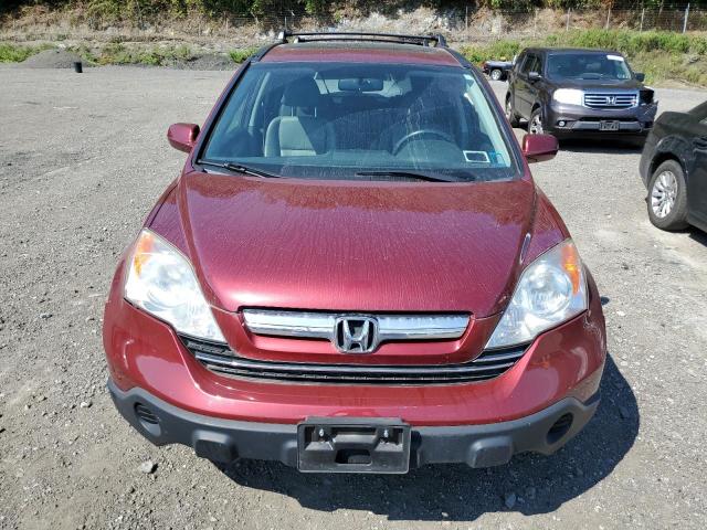 JHLRE48767C044310 - 2007 HONDA CR-V EXL RED photo 5