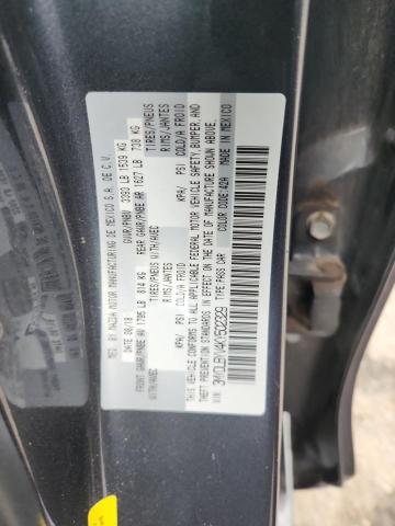 3MYDLBYV4KY502329 - 2019 TOYOTA YARIS L Szary zdjęcie 12