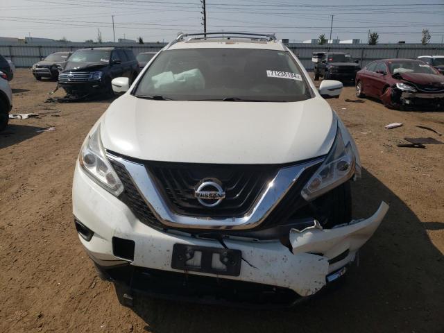 5N1AZ2MH1HN143524 - 2017 NISSAN MURANO S WHITE photo 5