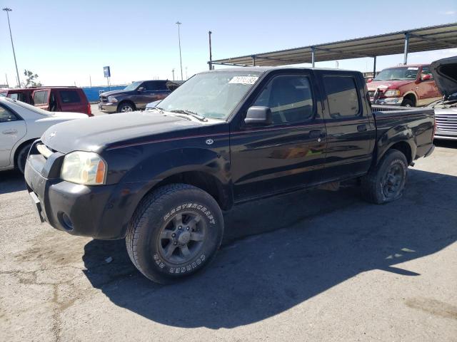 1N6ED27TX4C434241 - 2004 NISSAN FRONTIER CREW CAB XE V6 BLACK photo 1