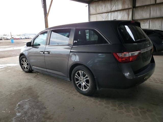 5FNRL5H62DB018155 - 2013 HONDA ODYSSEY EXL ნაცრისფერი ფოტო 2