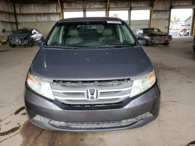 5FNRL5H62DB018155 - 2013 HONDA ODYSSEY EXL ნაცრისფერი ფოტო 5