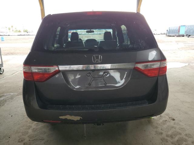 5FNRL5H62DB018155 - 2013 HONDA ODYSSEY EXL ნაცრისფერი ფოტო 6