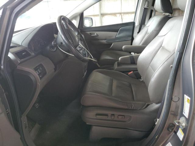 5FNRL5H62DB018155 - 2013 HONDA ODYSSEY EXL ნაცრისფერი ფოტო 7