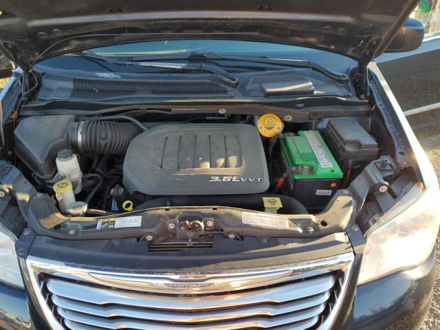 2C4RC1BG5ER449721 - 2014 CHRYSLER TOWN & COU TOURING GRAY photo 12