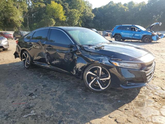 1HGCV1F32MA089996 - 2021 HONDA ACCORD SPORT BLACK photo 4