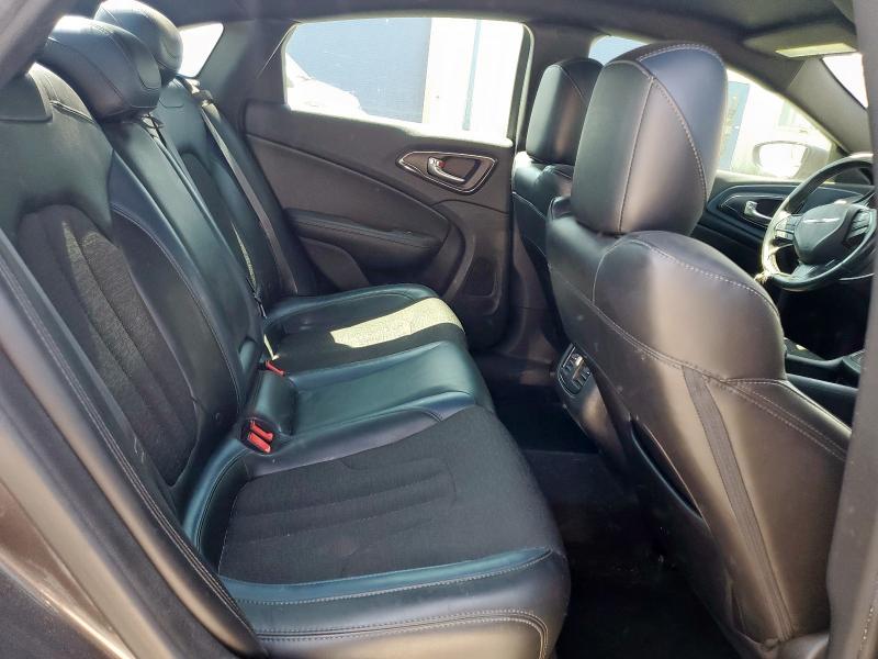 1C3CCCBG5FN514135 - 2015 CHRYSLER 200 S GRAY photo 10