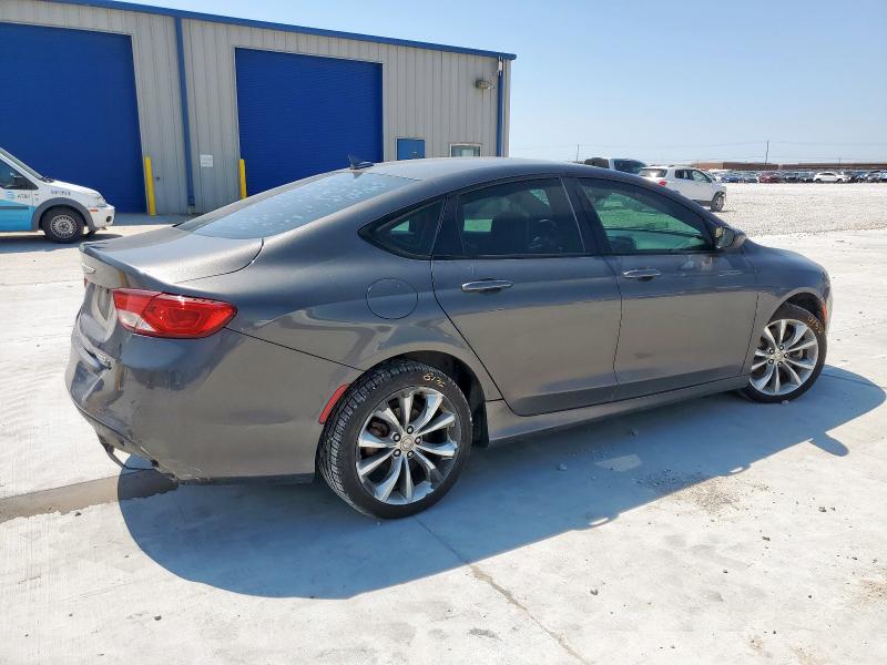 1C3CCCBG5FN514135 - 2015 CHRYSLER 200 S GRAY photo 3