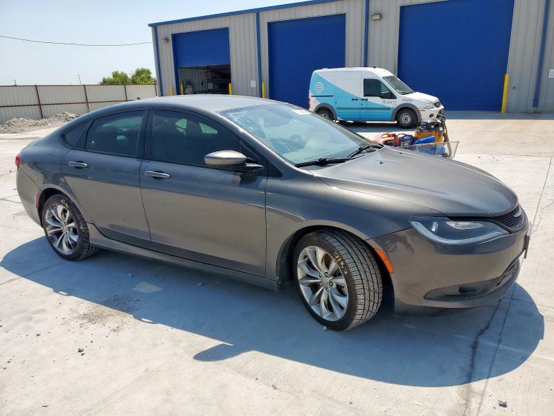 1C3CCCBG5FN514135 - 2015 CHRYSLER 200 S GRAY photo 4