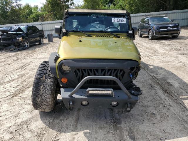 1J4BA3H17AL203627 - 2010 JEEP WRANGLER U SPORT GREEN photo 5