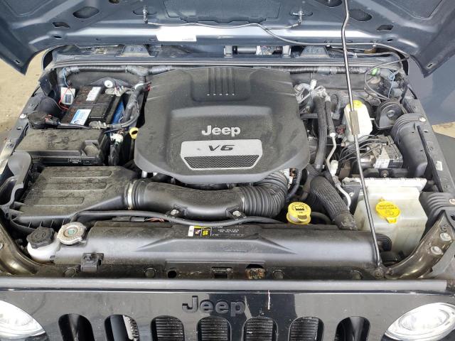 1C4BJWDG1HL540113 - 2017 JEEP WRANGLER U SPORT GRAY photo 12