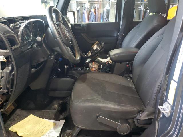 1C4BJWDG1HL540113 - 2017 JEEP WRANGLER U SPORT GRAY photo 7