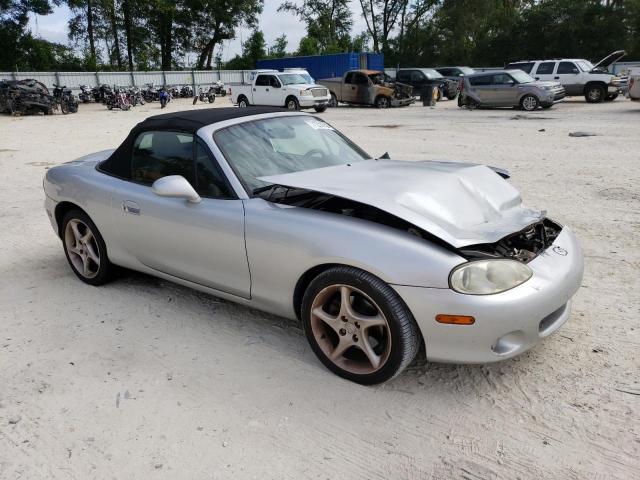 JM1NB353010202519 - 2001 MAZDA MX-5 MIATA BASE SILVER photo 4