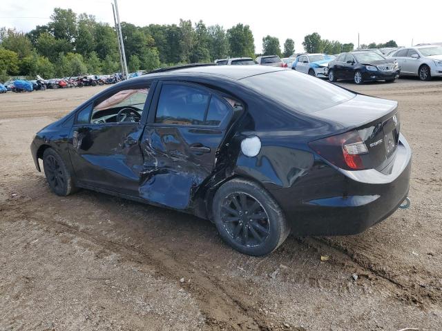 19XFB2F88CE001728 - 2012 HONDA CIVIC EX Siyah fotoğraf 2