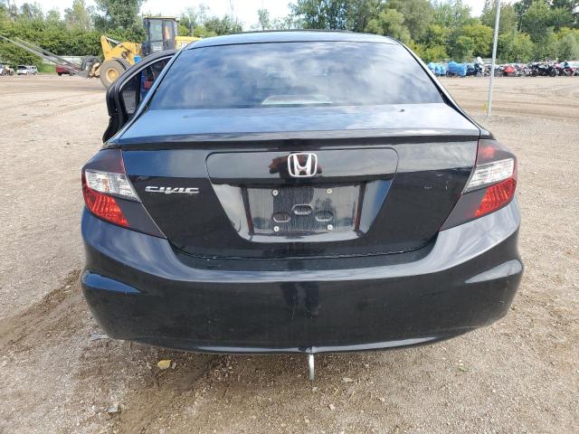19XFB2F88CE001728 - 2012 HONDA CIVIC EX Siyah fotoğraf 6