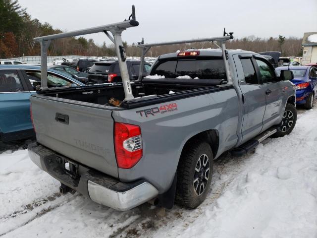 5TFUY5F19LX909566 - 2020 TOYOTA TUNDRA DOUBLE CAB SR/SR5 GRAY photo 3