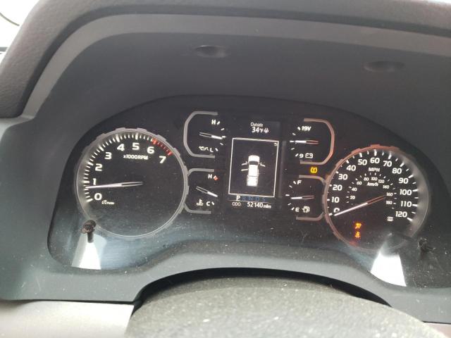 5TFUY5F19LX909566 - 2020 TOYOTA TUNDRA DOUBLE CAB SR/SR5 GRAY photo 9