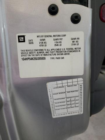 1G4HP54K25U285609 - 2005 BUICK LESABRE CUSTOM 银色 照片 12