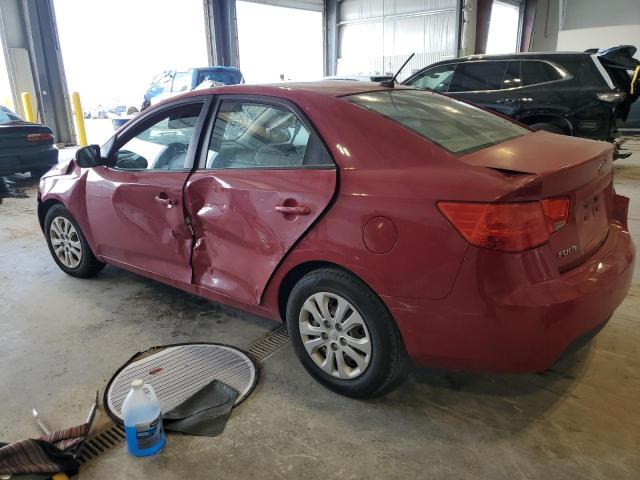 KNAFU4A28D5728001 - 2013 KIA FORTE EX RED photo 2