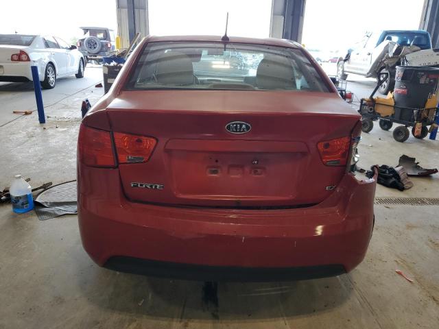 KNAFU4A28D5728001 - 2013 KIA FORTE EX RED photo 6
