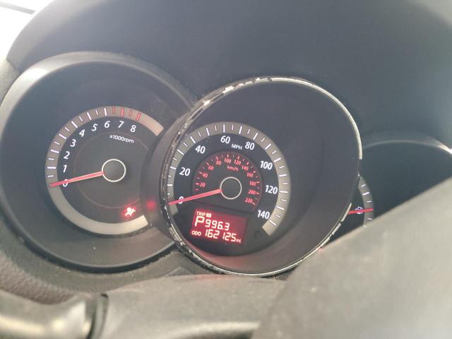 KNAFU4A28D5728001 - 2013 KIA FORTE EX RED photo 9