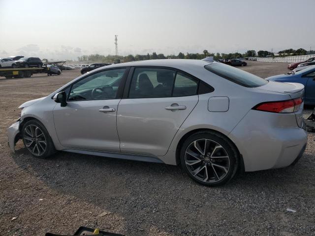5YFB4MBE1MP089053 - 2021 TOYOTA COROLLA SE SILVER photo 2