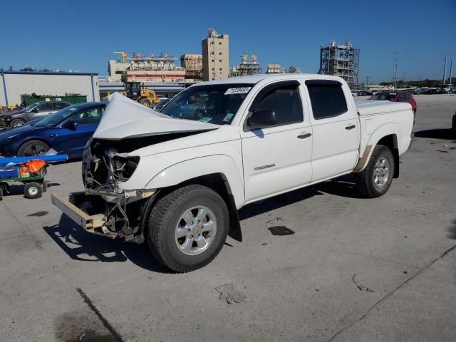 5TEJU62N37Z348115 - 2007 TOYOTA TACOMA DOUBLE CAB PRERUNNER WHITE photo 1