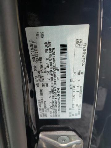 1FMCU0GD7HUE63392 - 2017 FORD ESCAPE SE 黑色 照片 13