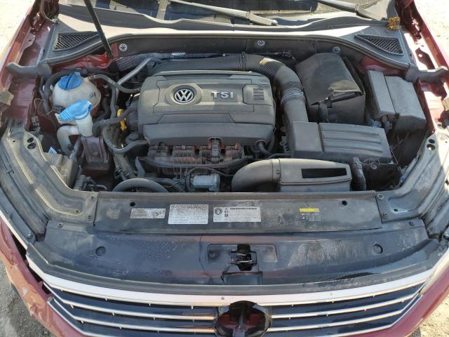 1VWGT7A37HC055334 - 2017 VOLKSWAGEN PASSAT SE 红色 照片 11