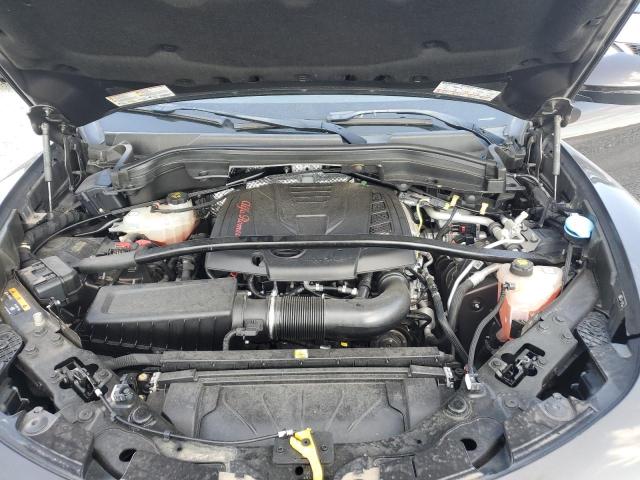 ZASFAKPN5J7B87823 - 2018 ALFA ROMEO STELVIO SPORT BROWN photo 12